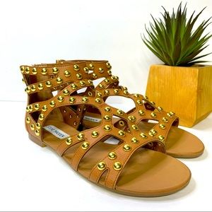 Steve Madden Culver Embellished Sandals size 8